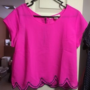Hot pink summer shirt 💕☀️